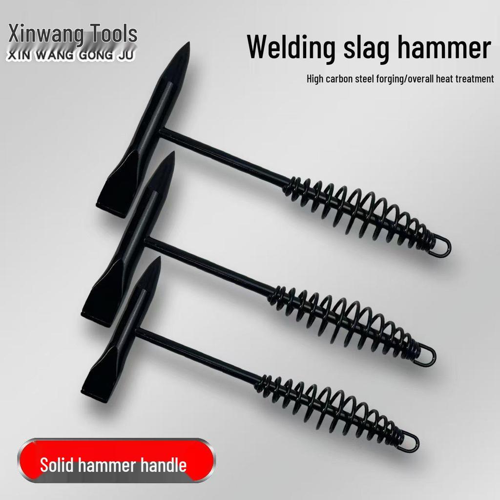 Industrial Spring Double-Headed Slag Hammer for Welding and Rust Removal