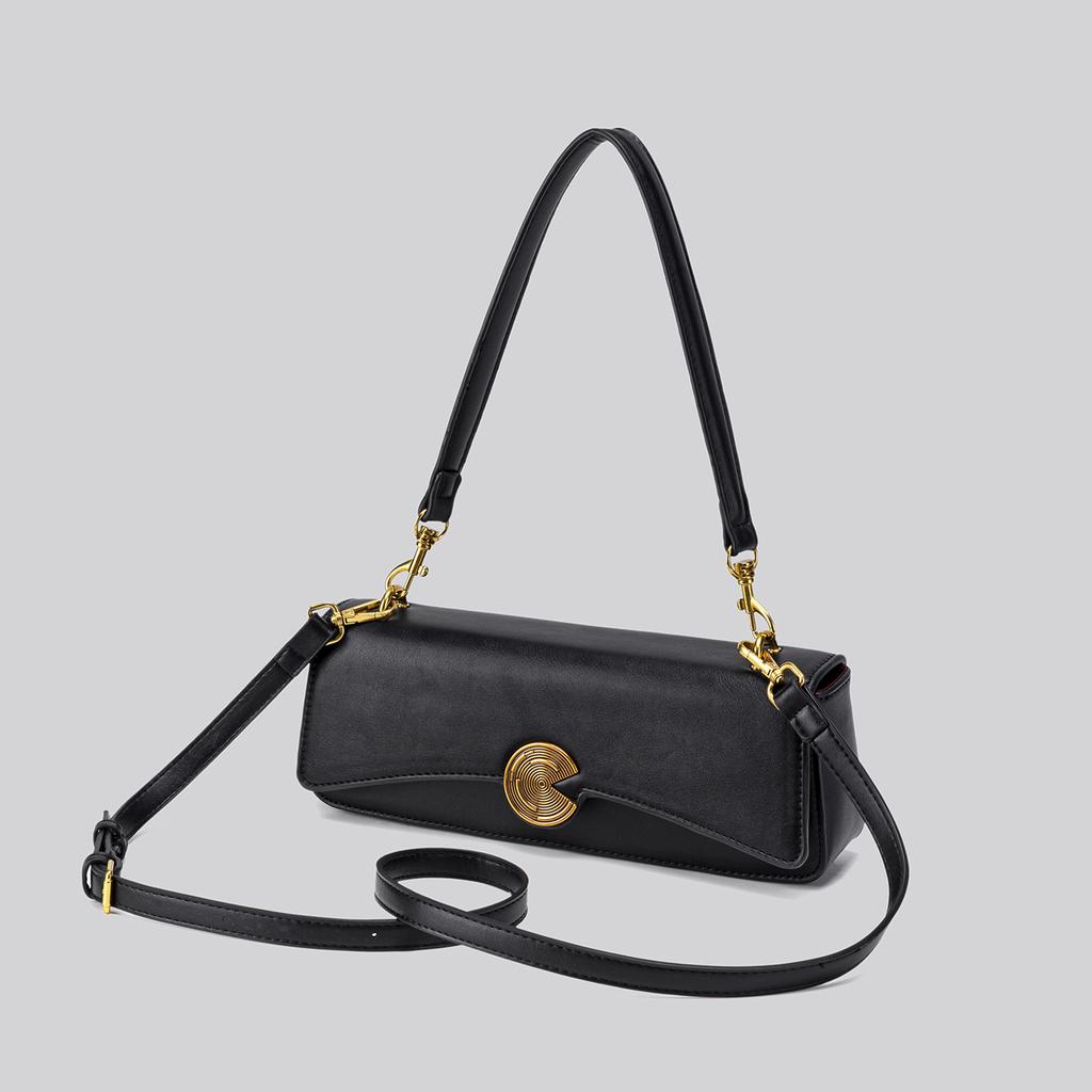 Handheld Bag with Baguette Shape, Women's Exclusive and Versatile Single-shoulder Cross-body Bag for The Underdog Style.