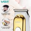 VGR Mini Lightweight Hair Clipper Cordless Electric Hair Clipper Professional Electronic Digital Display Hair Clipper Men's Trimmer
