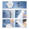 HEGII Handheld Shower Head with Adjustable Flow & Spray