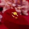 Elegant Vietnamese Style Fuxi Ring For Women Beautifully Crafted Gold Jewelry Plated