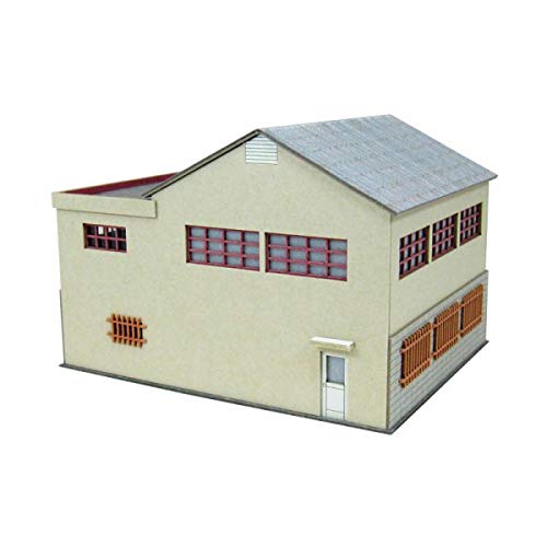 Sankei 1/150 Nostalgic Diorama Series Town Factory B MP03-102 Paper Craft