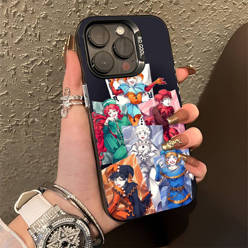 B-BalatroS Phone Case For iPhone 14,16,12,15,13,17,11,E,Pro,Max,Plus,Air,Mini Black Soft Cover