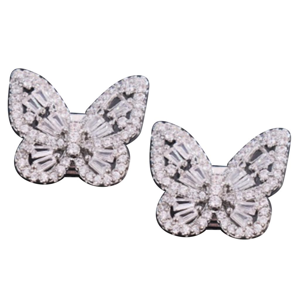 Ear Clip Wireless Headphones Rhinestones Earphone Accessories 1Pair Noise Reductions Waterproof Earphone Clip