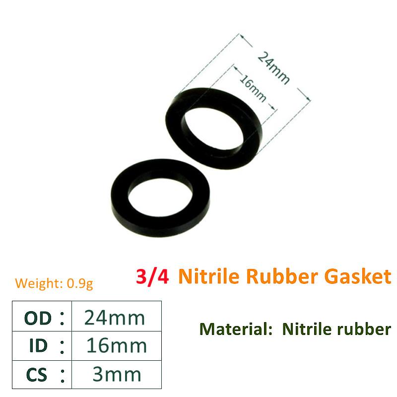 Nitrile Rubber Round O Ring Corrosion Oil Resistant Seal Washer PTFE Flat Gasket Ring Seals Joints Gaskets Spacers for Bolt
