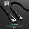 Câble USB-C - BOOLING - 1M - Nylon Tressé - 3A - Compatible Xiaomi Redmi 14C/13C/Note 13 5G/Redmi Note 14 5G