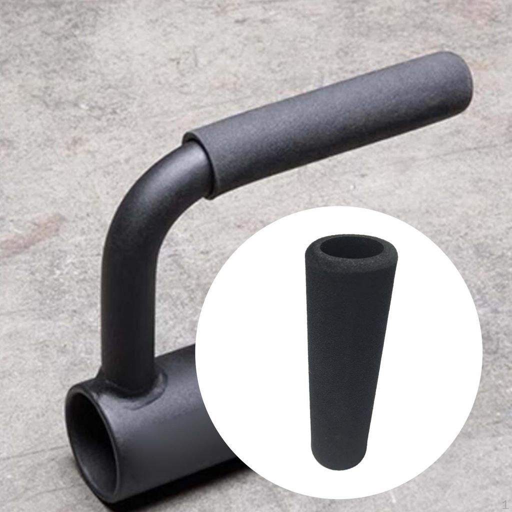 Foam Tubing Grip, Black Handle Cover, Handlebar Grip for Weight Lifting, Fitness Equipment