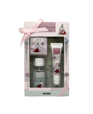 Honyarado Moomin Roos Bad Lichaamsverzorging W18 D11 COS88363 & Cadeau, Roze, Maat Ca.. H4.5