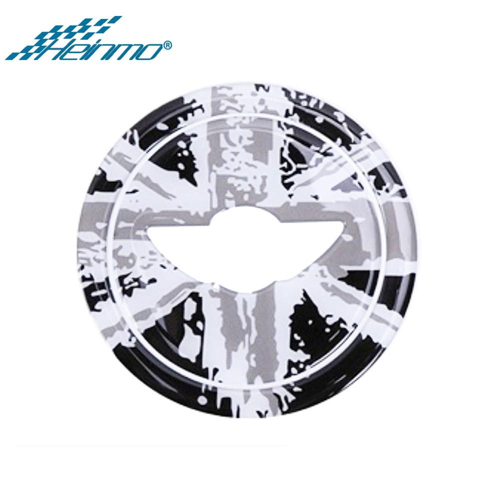 For MNI R60 Countryman Car Steering Wheel Center Housing Sticker for MINI Clubman R55 for MINI Cooper R56 R57 R58 R59 R61