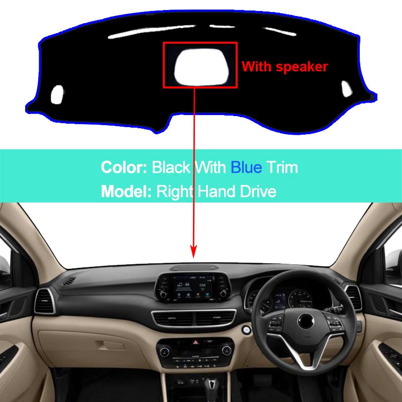 Anti-Slip Car Inner Dashboard Cover DashMat For Hyundai Tucson    Rug Carpet Cushion Sun Shade Pad Protector