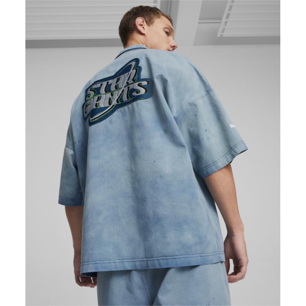 Купить Рубашка Puma Mapf1 Crew Ocean Tropic 623701 07 | Joom