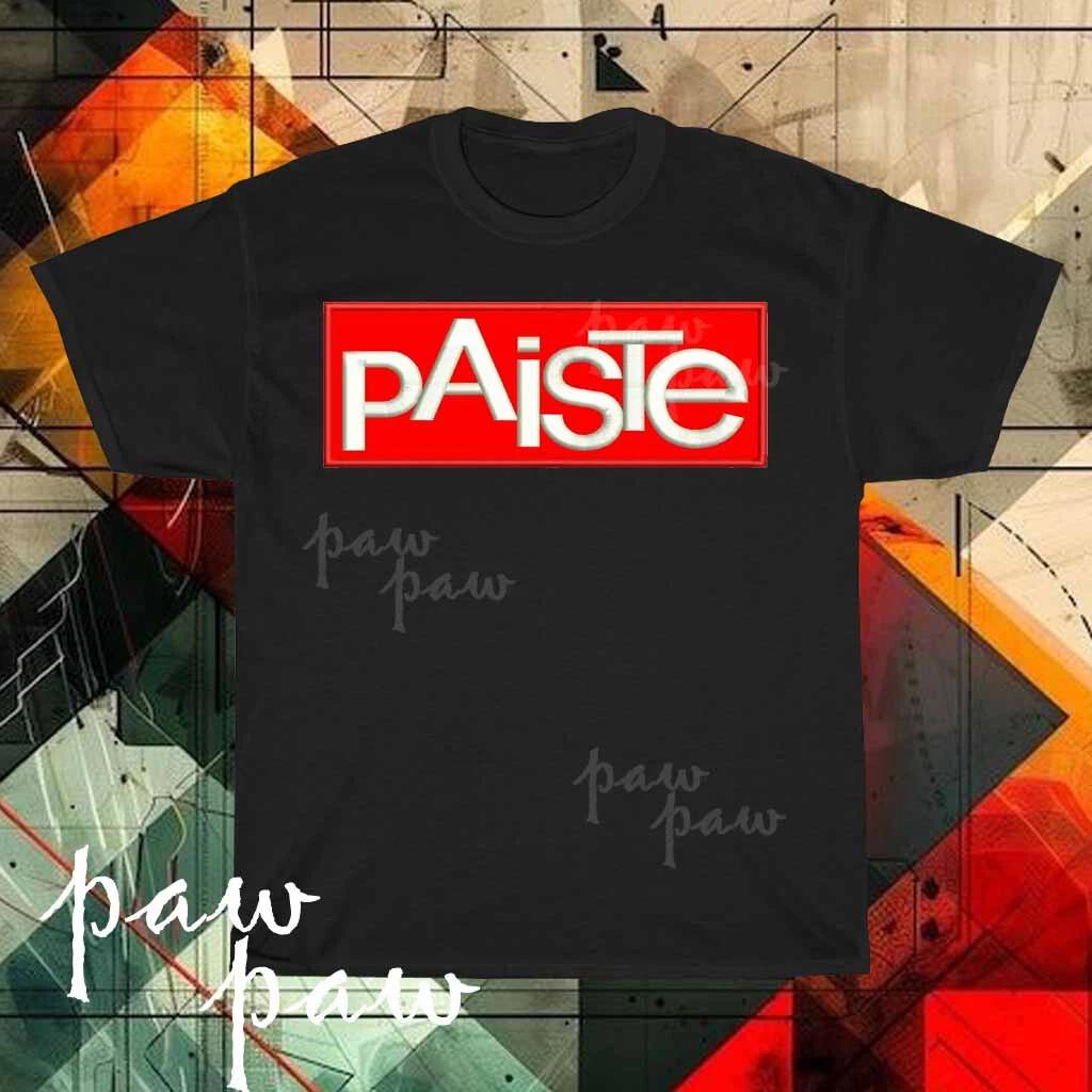 New Paiste cymbals Logo Men s T-shirt funny size S to 5XL XS