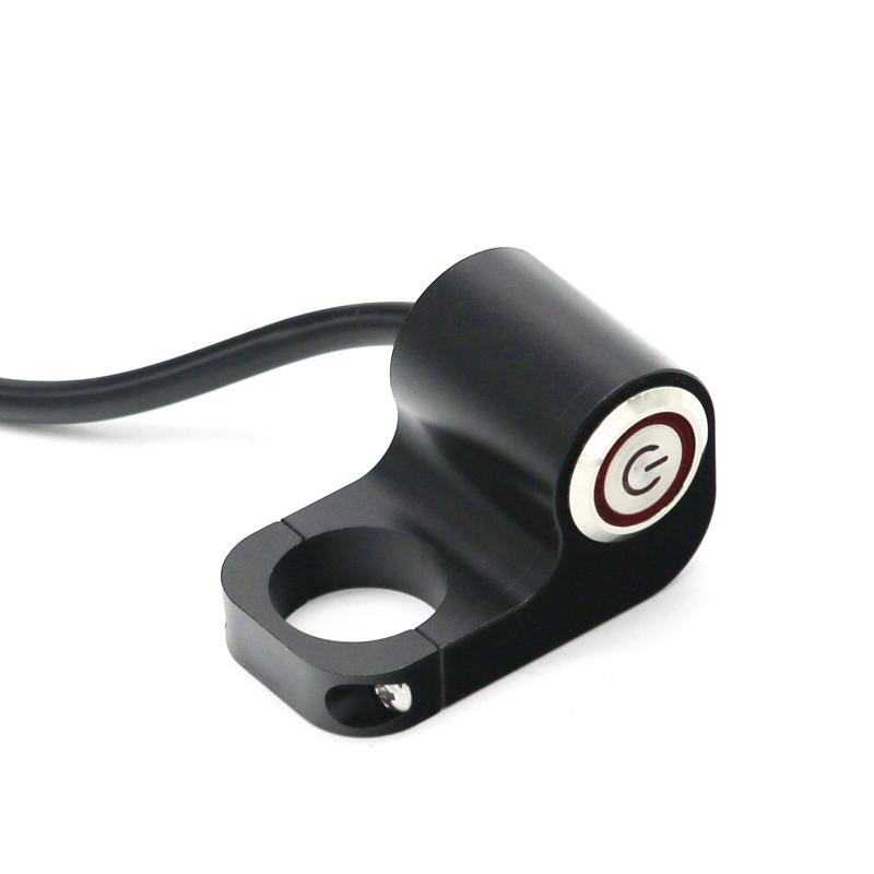 LMoDri 12v 16A Waterproof Motorcycle ATV 7/8inch Handlebar Button Switch Headlight Hazard Brake Fog Light ON Off
