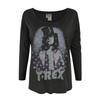 Junk Food Womens / Ladies T-Rex Long-Sleeved Top