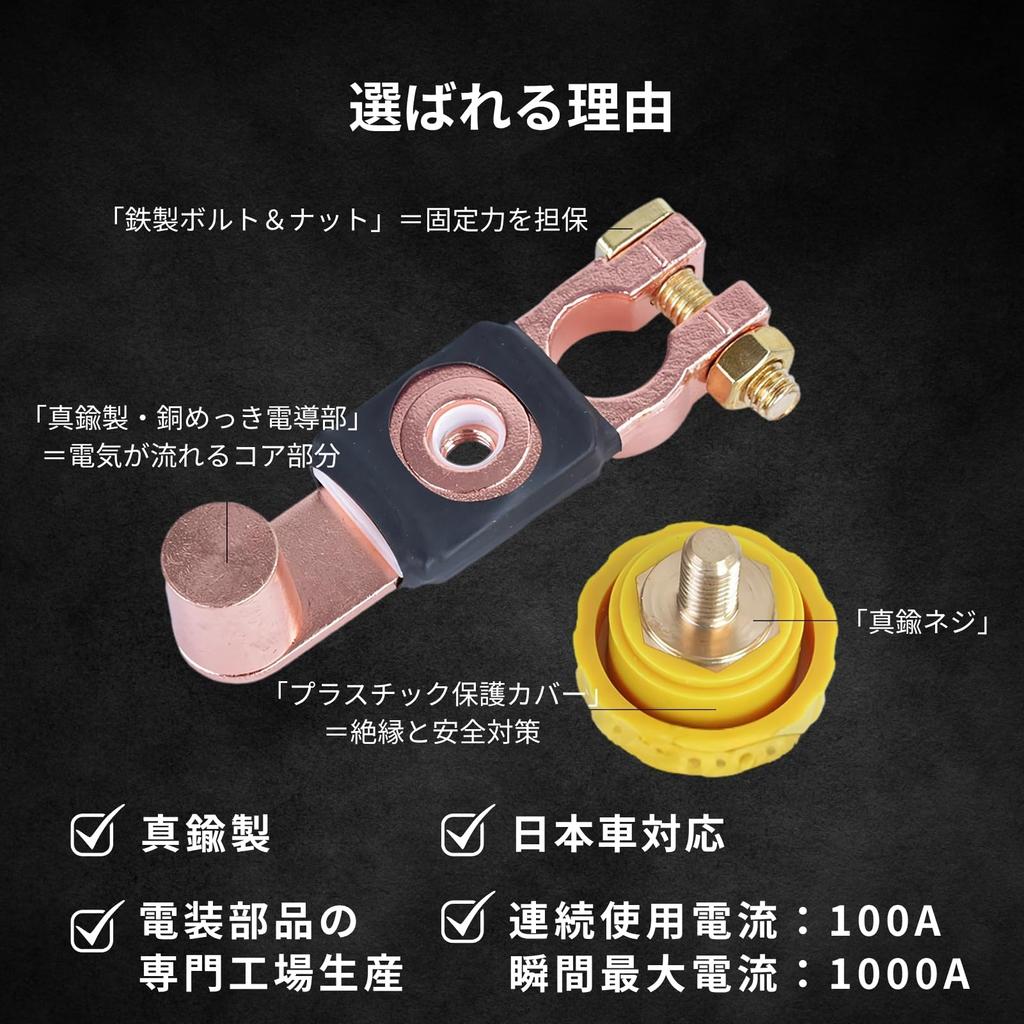 Donaly Cut Terminal, B Terminal, Brass, /24V, Dark Current, Rising Prevention, For