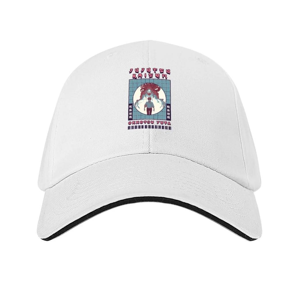 Adaptive Energy Cursed Old Friend Okkotsu Yuta Funny Baseball Cap birthday Bobble Hat Funny hats Caps Women Mens