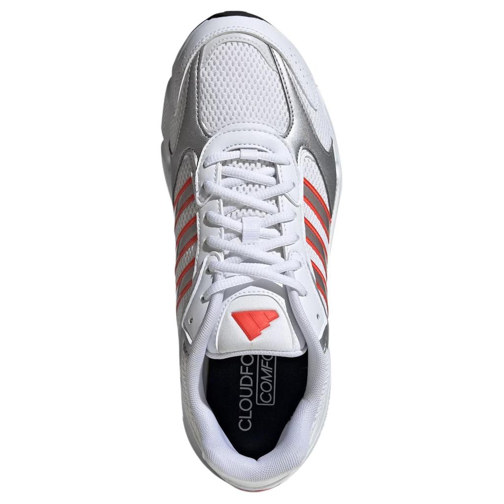 Adidas Crazychaos 2000 White Metallic Silver Orange Men Sneakers Cloud-White Matte-Silver Bright-Red IH0303