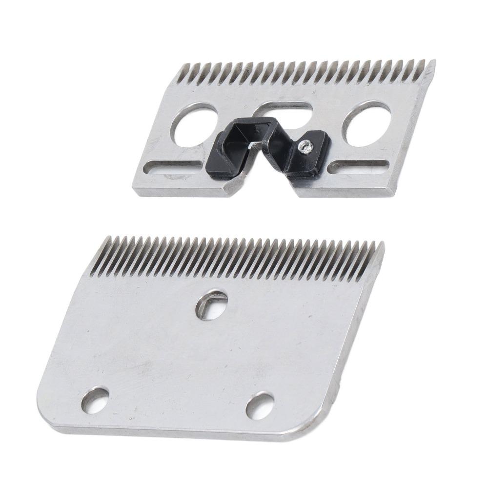 2pcs 35 Teeth Horse Clipper Blades Livestock Hair Trimmer Blades For Livestock Clipping