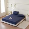 Summer Cool Ice Silk Bed Sheet Set: Non-stick, Machine Washable, Cat Hair Resistant Includes 3 Pieces