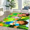 Dora Explorer Area Rug Perfect for Study room Entryway Kitchen Game Room Anti-slip Rug Office home decor Gift for Festivals