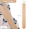 Wooden Wax Sticks Tress Wellness Craft Sticks for Hair Removal, Premium Splinter-Free for Waxing, R Body and Face Waxing 100Pcs (6inch)