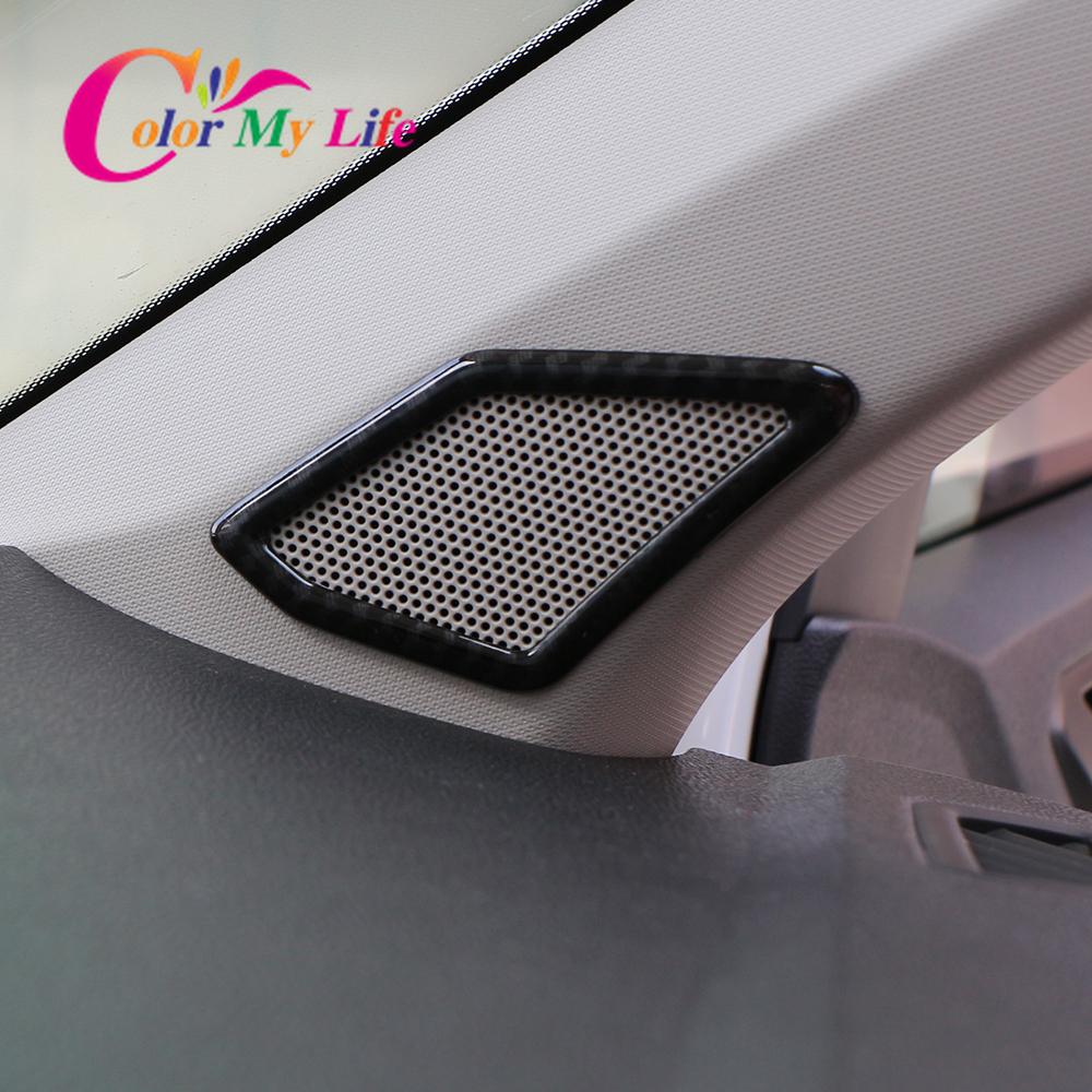 2 Stück Auto A-Säulen Lautsprecherabdeckung Aufkleber für Volkswagen VW T-Roc TROC 2017 2018 2022