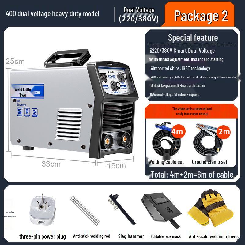 Han Xiao Er Electric Welder 220v/380v Portable Handheld Industrial Grade for Stainless Steel