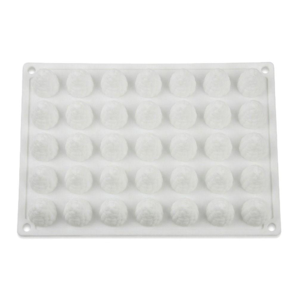 Reusable Mousse Cake Mold 35-Cavity Chocolate Dessert Mold High-quality Silicone Mold  Kitchen