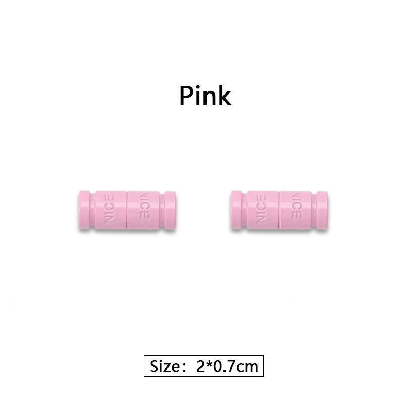 1 Pair Elastic Laces Nice Metal Capsule Lock Buckle No Tie Shoelaces Buckle Tieless Lazy Shoelace Decorations Shoe Accessries