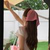 New Pastoral Style Headband Women's Triangle Headscarf Hair Bands Spring Summer Girl Fashion Decoration Ties Hair Scarf