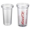 Gemi Double-Layer Cup 400ml and 1More Open-Ear Bluetooth Earbuds Set