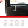 For  04-19 Land Rover Defender 90 110 130Car Internal Door Latch Outside Frame Handle Decoration Cover Defender Auto Accessories