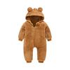 Kids' Hooded Romper - Winter Ears Outfit One-Piece