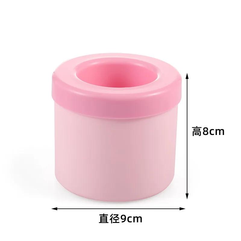 1 buc silicon gheață cub mucegai rotund găleată gheață vară casă DIY frigider congela gheață Maker creativ Ice Cube mucegai barware instrumente