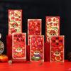 6pcs Traditional 2025 Chinese New Year Red Pocket Cartoon Lucky Money Bags  New Year Gifts