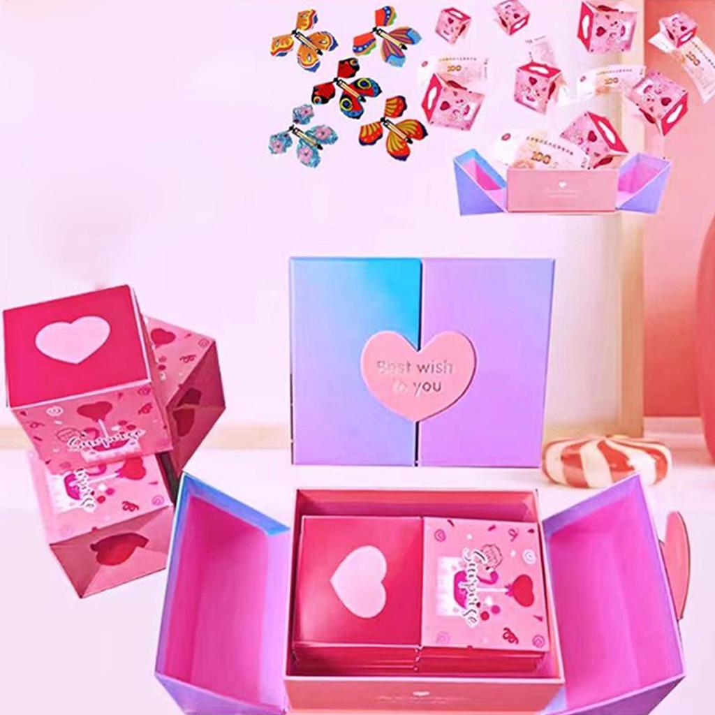 Valentines Bounce Box Wedding Supplies Holiday Money Boxes For Birthday Proposal Confession Graduation Partners Boyfriends
