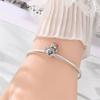 copper Christmas Crystal Snowflake Charm Bead Charms Penguin Bead Charms Compatible With Authentic Bracelets Do It Yourself Jewellery Making Womens G