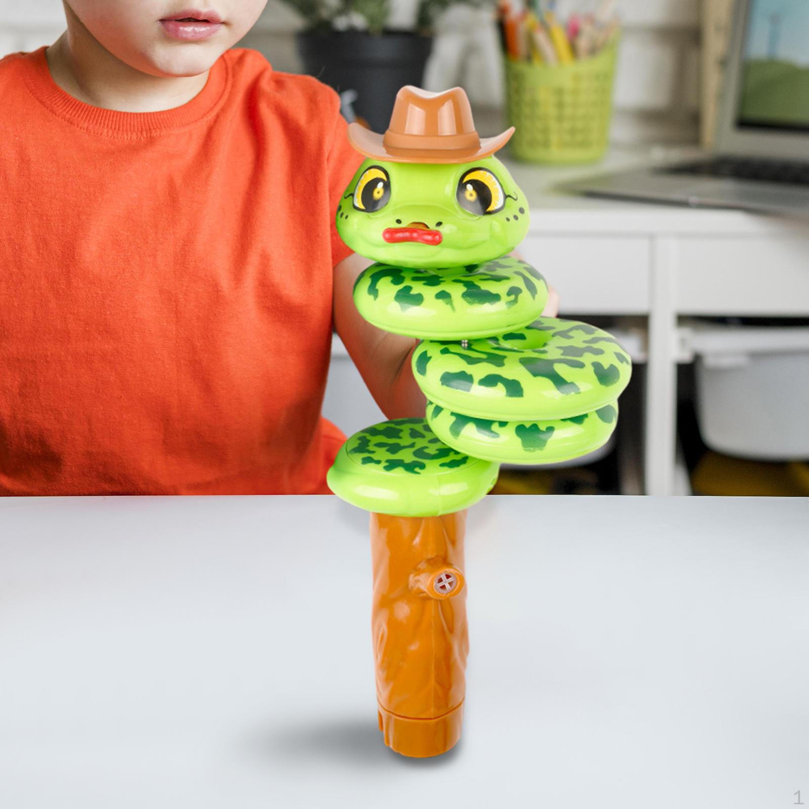 

Children s Whistle Snake Balance Toy Musical Instrument Noise Maker Animal for Games зелений