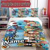 3pcs Duvet Cover Set (1*Duvet Cover + 2*Pillowcase, Without Core), Custom Name One Piece Pattern Bedding Set, Home Bedroom Decor Gift