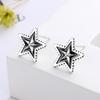 Retro Earrings Personalized Versatile Star Stud Earrings Unique Earrings Men'S And Women'S Small Five-Pointed Star Jewelry