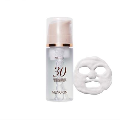 MENOKIN Moist 30 Seconds Quick Bubble Mask 95ml*1Pc/2Pcs