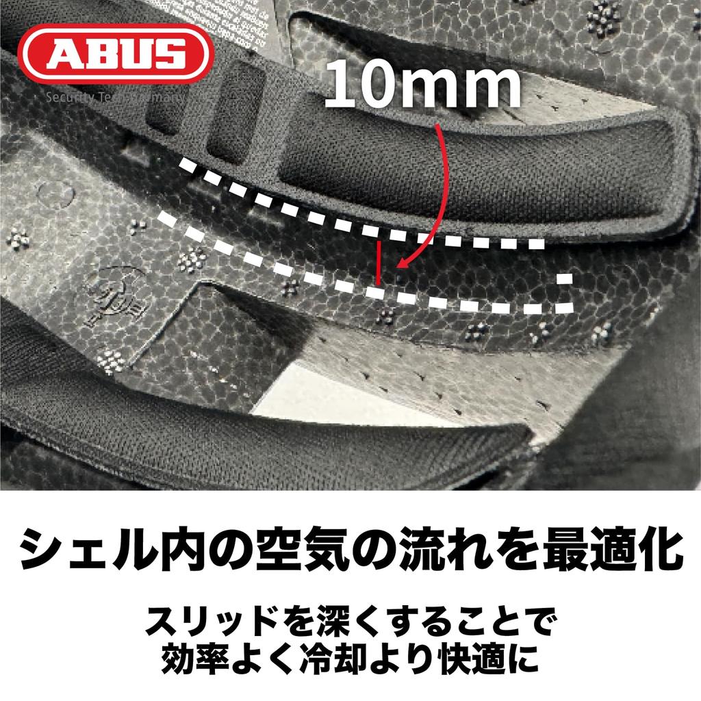 ABUS Wingback Titanium Size L for and sporty cycling and scooter Helmet, (57-61cm), casual, urban, use.