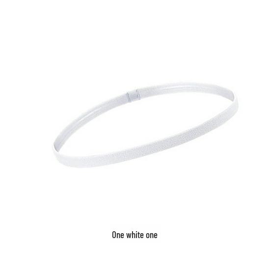 

Унисекс-повязка на голову Yingge, впитывающая пот, для занятий фитнесом, пробежек, занятий йогой и футболом белый