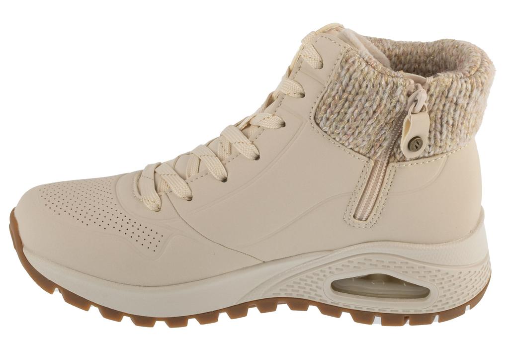 Skechers Uno Rugged - Darling, Womens Beige Winter Boots