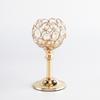 European Mini Crystal Candlestick: Creative Metal Ornament for Weddings and Candlelight Dinners