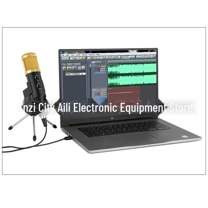 MK-F600TL Bracket with Anti-Spray Net, USB Sound Card & BM-900 Microphone Set Upgrade from BM-800