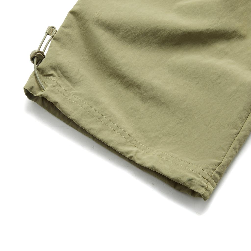 Li Ning Badfive Comfortable Casual Simple Lace-Up Straight-Leg Sports Pants Men Pants Sandalwood-Green AYKV099-4