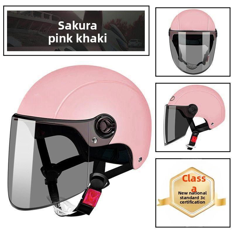 Sunscreen Lightweight Comfortable Hard Hat Motorcycle Universal Cycling Half Helmet
