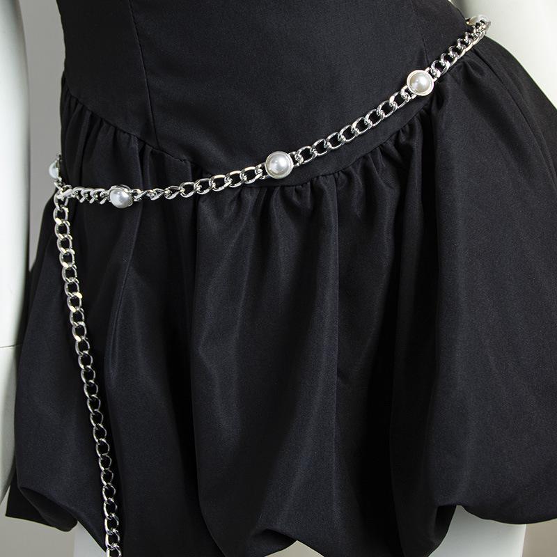 Exquisite Women's Pearl Waist Chain - Elegant Fashion Accessory