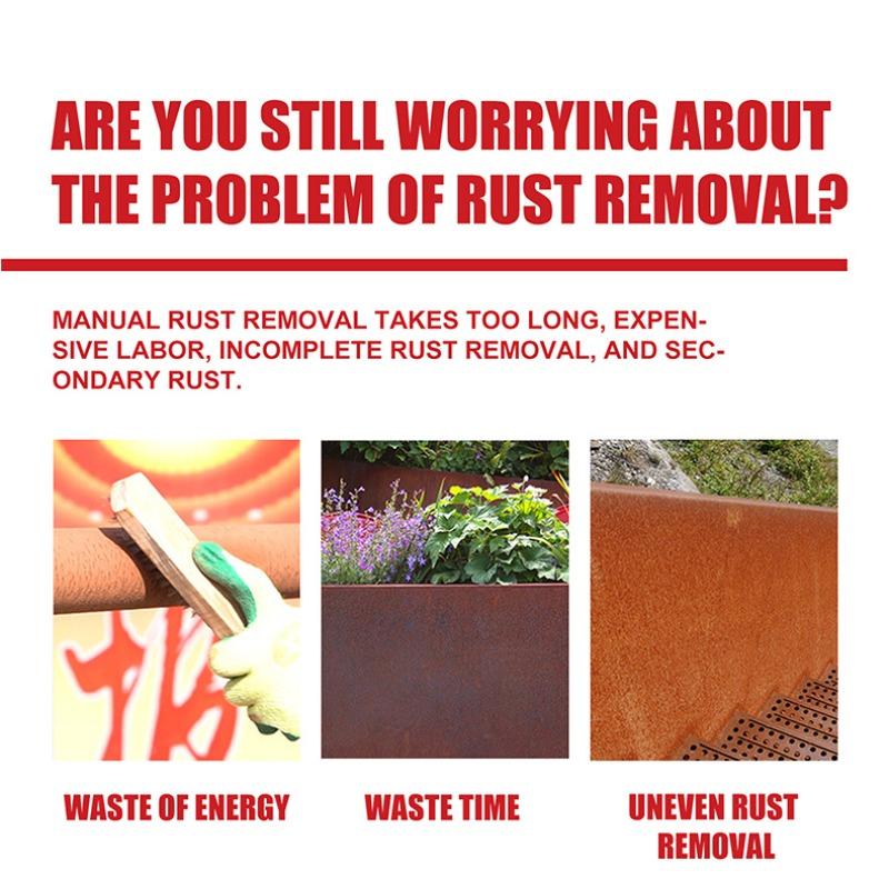 Rostlöser-Spray, Metall-Rostlöser-Spray auf Wasserbasis, sofortige Rostentfernung, 50 ml, multifunktionaler Metall-Rostlöser für die meisten Metallmaterialien